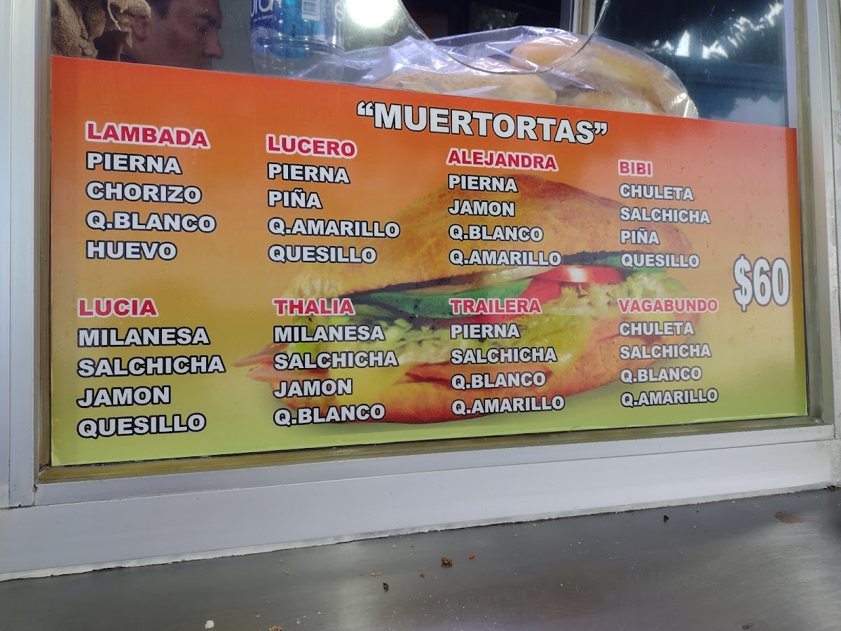 muertortas Menu - Image 2