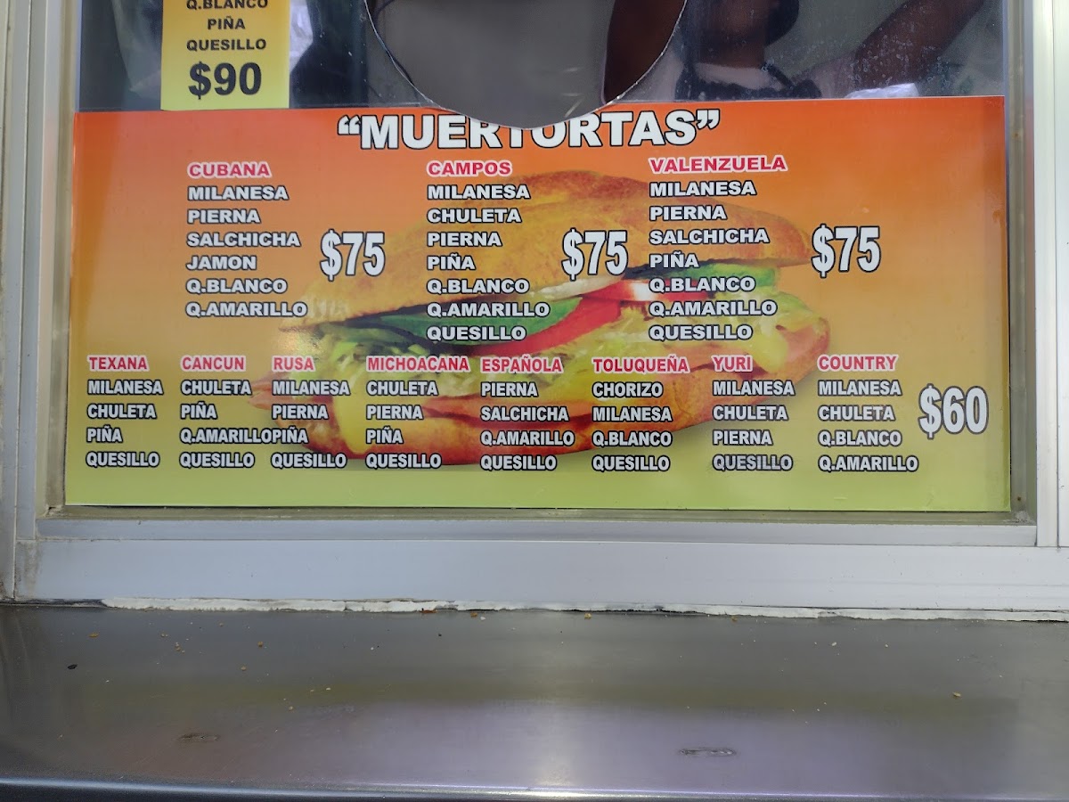 muertortas Menu - Image 3